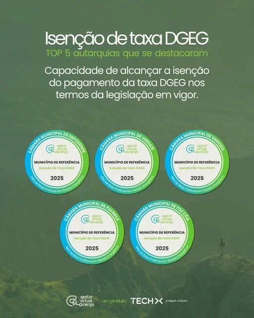 Isenção de taxa DGEG
